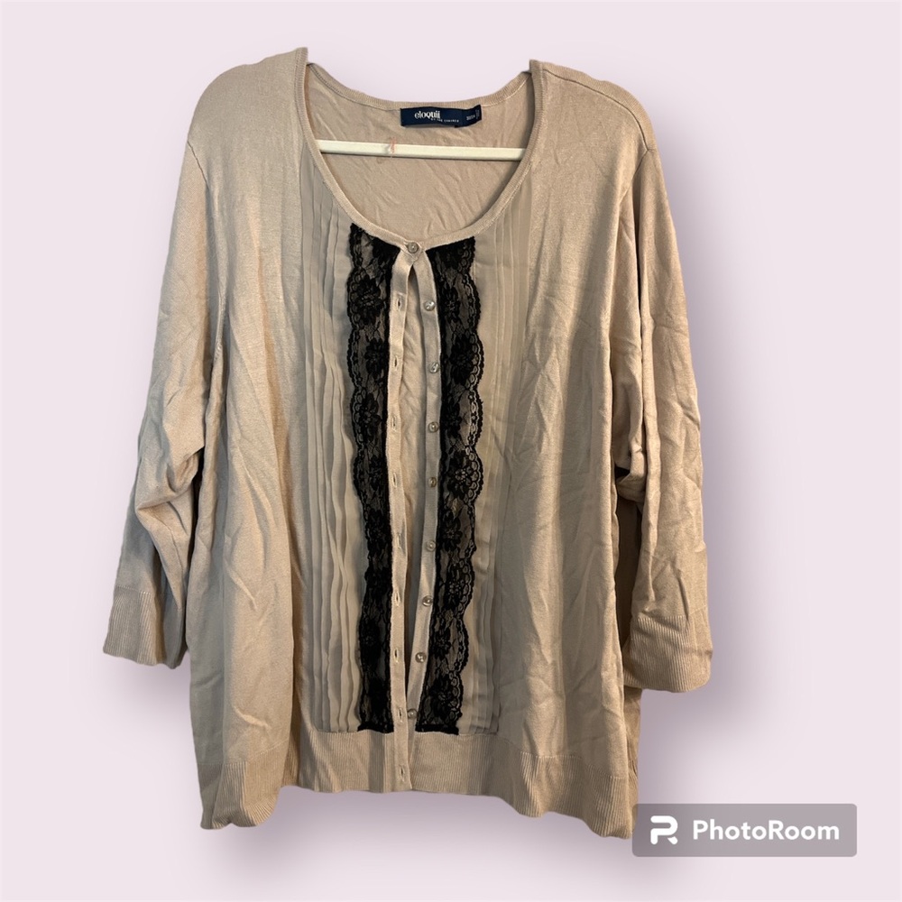 Lace trim Cardigan 22/24